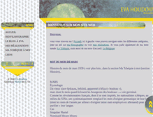 Tablet Screenshot of evahoudova.com